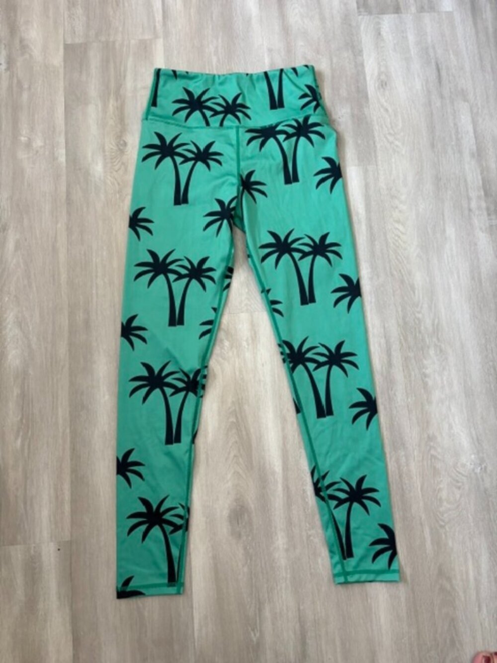 Crazy Dog Palm Tree Leggings size small
